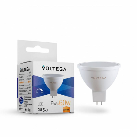 7170 VG2-S1GU5.3warm6W-D Софит GU5.3 2800К 6W диммируемый