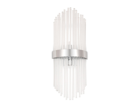 TR5371 Настенный светильник с хрусталем TR5371/2 CH/CL хром/прозрачный G9/2 max 40W 500*200*100