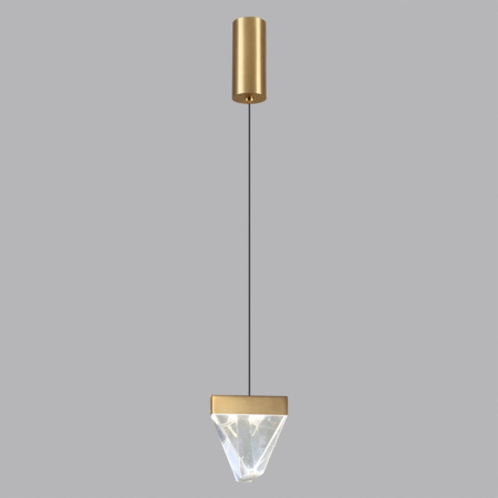 6678/5L L-VISION ODL24  205  Подвесной светильник латунь/металл/хрусталь IP20 LED 5W 320Лм 4000K RAY