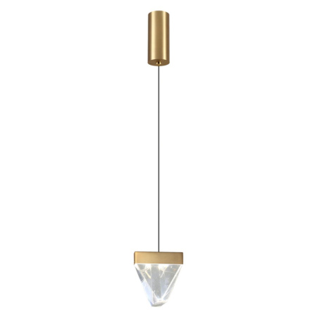 6678/5L L-VISION ODL24  205  Подвесной светильник латунь/металл/хрусталь IP20 LED 5W 320Лм 4000K RAY