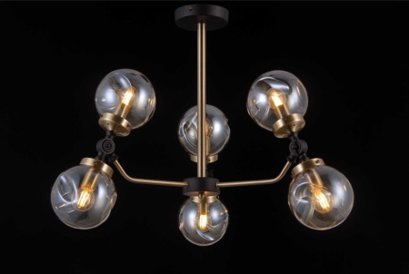 39306/6 MBK+AB (1) Люстра Veneto Luce