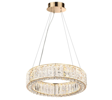 5071/60L HALL ODL24 493 золото/прозрачный/металл/хрусталь/стекло Люстра LED 60W 3700K VERSION