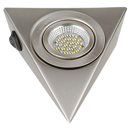 003145 Светильник MOBILED ANGO LED 3.5W 270LM 90G НИКЕЛЬ 3000K (в комплекте)