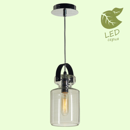 GRLSP-9638 Подвес Хром/Прозрачный E14 1*6W