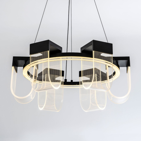 L7707-600 BK Подвесной cветильник LED4U L7707-600 BK