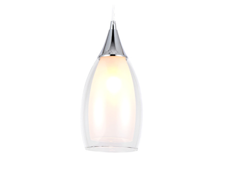 TR3542 Подвесной светильник TR3542 CH/CL хром/прозрачный E14 max 40W D130*1000