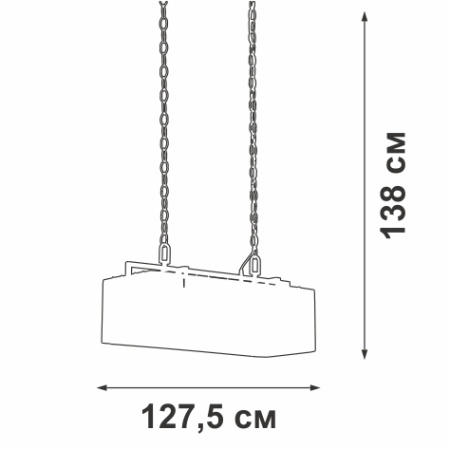 Люстра V5232-1/10, 10хЕ14 макс. 60Вт