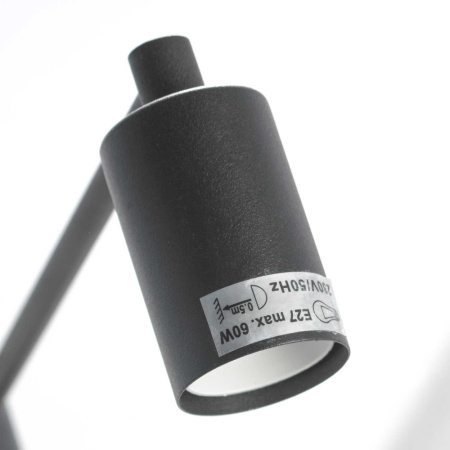 GRLSP-8156 Светильник подвесной Черный E27 6*10W