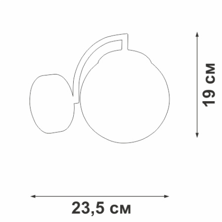 V3783-8/1A Бра
