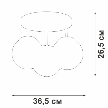 V3962-1/3PL Люстра