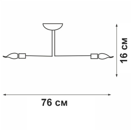 V4196-1/8PL Люстра V4196-1/8PL, 8хЕ27 макс. 60Вт