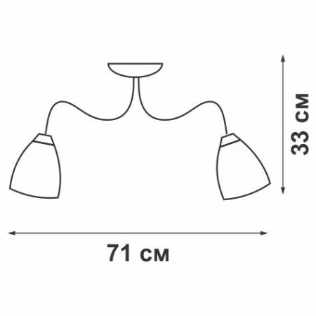 V1051/5PL Люстра V1051/5PL, 5хЕ14макс. 60Вт