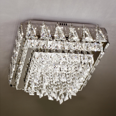 L9437-500-500 CR с УД Потолочная люстра LED4U L9437-500-500 CR с функцией УД