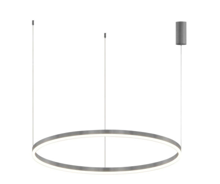 08213,12A(4000K) Подвес Тор матовый никель d60 h150 Led 33W (4000K) 2 типа крепления