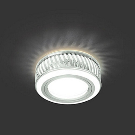 BL086 Светильник Gauss Backlight BL086 Кругл. Белый/Белый, Gu5.3, 3W, LED 3000K 1/30
