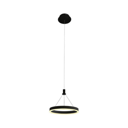 08205,19(4000K) Подвесной светильник ТОР черный d30 h110 Led 18W (4000K)