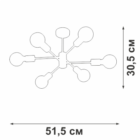 V3994-8/6PL Люстра