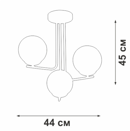 V4369-1/3PL Люстра
