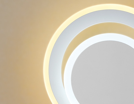 FA560 Настенный светодиодный светильник с выключателем FA560 WH/S белый/песок LED 3000K/6400K 24W 20
