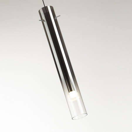 5061/5L PENDANT ODL24 317 черный/темн.хром/металл/стекло Подвес LED 4W 3000K SHINY