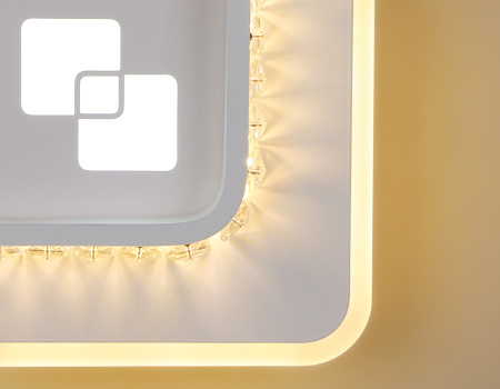 FA231 Настенный светодиодный светильник FA231 WH белый LED 4200K/4200K/6400K 30W 210*210*50