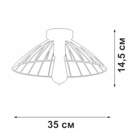 V3036-1/1PL Люстра