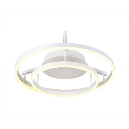 08222,01(4000K) Светильник потолочный ТОР белый 2 яруса d60+40 h15 Led 60W (4000K)