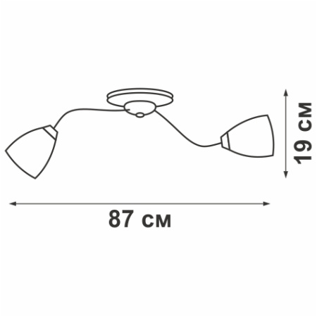 V3747-0/6PL Люстра V3747-0/6PL, 6хЕ14 макс. 60Вт