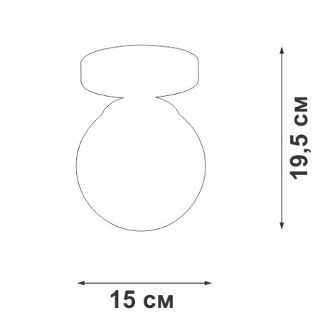 V3962-1/1PL Люстра