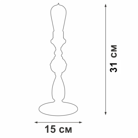 V1793-1/1L Светильник настольный V1793-1/1L, 1хЕ27 макс. 60Вт