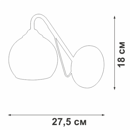 V3951-7/1A Бра