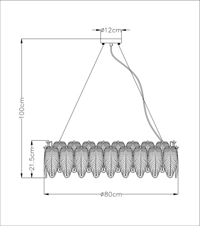 A4052SP-12SG Люстра Arte Lamp EVIE