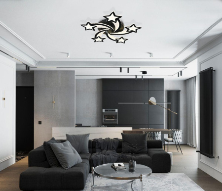 Innovation Style 83018 Black Потолочная светодиодная люстра