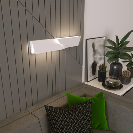 40107/LED белый  Настенный светодиодный светильник Snip LED
