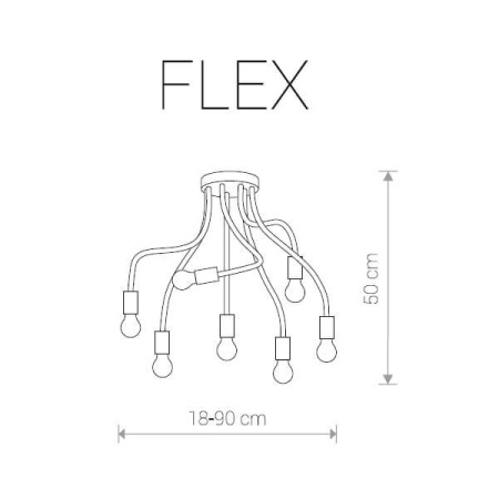 9274 Потолочная люстра Nowodvorski Flex 9274