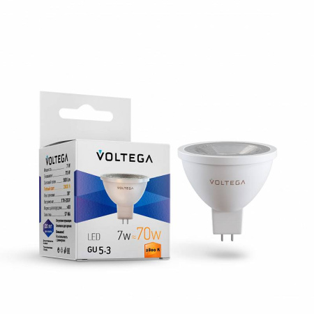 7062 VG2-S1GU5.3warm7W Софит(линза прозрачная)