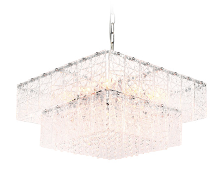 TR5238 Подвесная люстра TR5238/8 CH/CL хром/прозрачный E14/8 max 40W 540*540*950