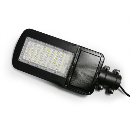 Светильник уличный Gauss Qplus 100W 12000lm 5000K 120-260V IP65 455*180*49мм черный КСС 