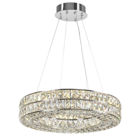 4927/52L L-VISION ODL24 479 хром/металл/хрусталь Люстра LED 52W 4000K 2971Лм PANTA