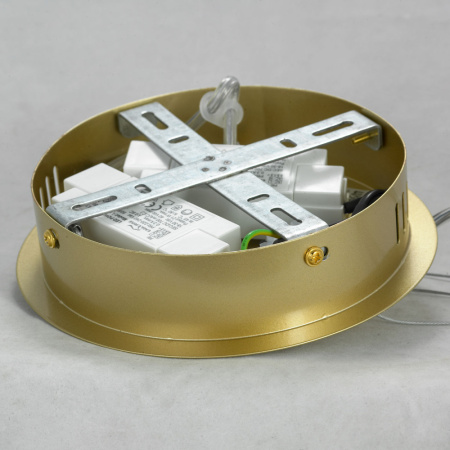 LSP-8366 Люстра подвесная Матовое золото/Белый LED 1*40W