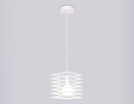 TR8410 Подвесной светильник в стиле лофт TR8410 WH белый E27 max 60W 160*160*950