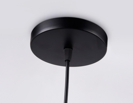 TR8431 Светильник подвесной TR8431 BK/FGD черный/золото E27 max 40W D180*800