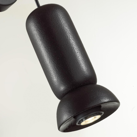 5054/1WD PENDANT ODL24 315 черный/металл/керамика Бра GU10 LED 4W KERAMA