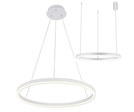 08214,01A(4000K) Подвес ТОР белый d80 h110 Led 45W (4000K)