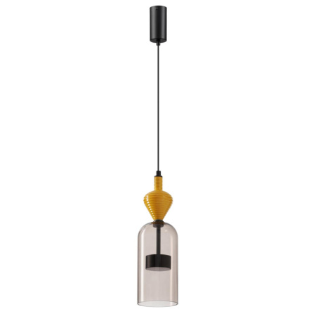5046/12LB L-VISION ODL24 299 черный/светл.коричневый/металл/стекло/керамика Подвес LED 12W 4000К 140