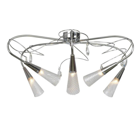711064 (SX1105/6)  Люстра AEREO 6х25W G9 CHROME (в комплекте), шт