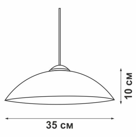V6013/1S Люстра V6013/1S, 1хЕ27 макс. 100Вт