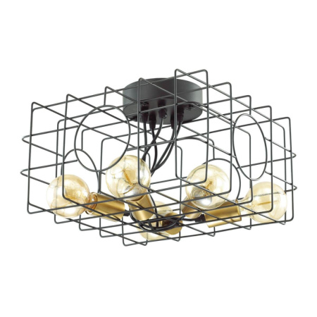 3782/5C LN19 черный, бронза Люстра потолочная E27 5*6W 220V OTIS