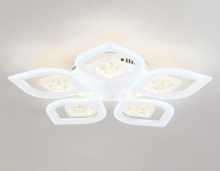FA4292 Светильник потолочный светодиодный с пультом FA4292/5 WH белый 120W 3000K+6400K/4200K/6400K+3