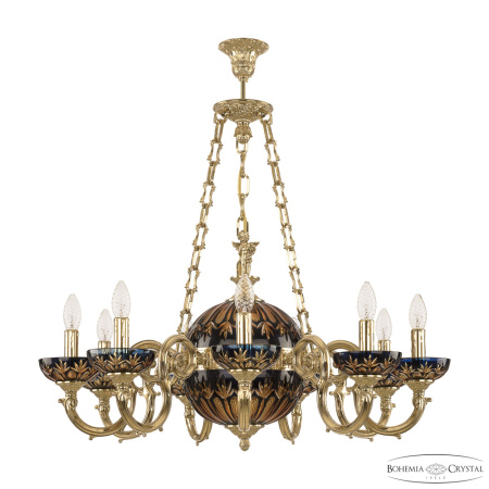 Светильник 72003P/9/210 G P Amber-Blue/H-1I FA10S, 15x40 w, 79х81 см